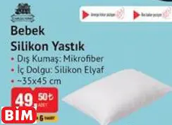 BEBEK  SİLİKON YASTIK